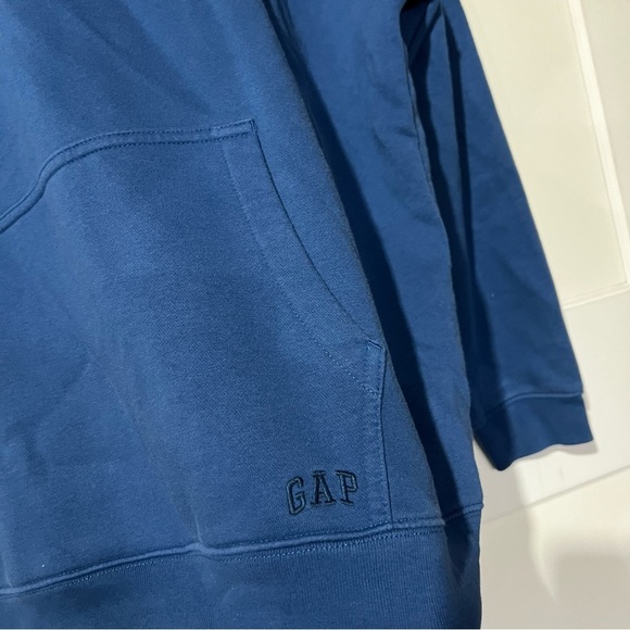 GAP Men’s Hoodie Blue Striped Size XXL - Picture 3 of 5